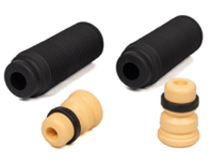 Shock absorber bump stops and dust covers. Porsche 955/957 Cayenne - 95533310520, 95534350500