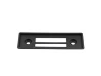 Radio bezel with split opening black plastic. Porsche 911 1974-89 - DAB11.2.111
