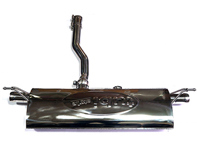 Sports exhaust rear silencer Porsche 957 Cayenne diesel 3.0Ltr