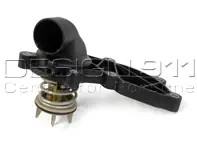 Carcasa del termostato de la bomba de agua con inserto. Porsche 958 Cayenne Híbrido / 970 Panamera Híbrido - 95810603202, 95810603201, 95810603200