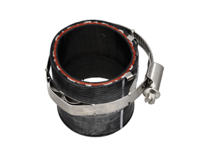 Ladeluftkühler-Turbo-Druckkupplungsschlauch. Porsche 92A / 9PA1 Cayenne 3.0L V6 Diesel 2007-11 - 95811083210, 95511083200