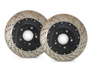 Vervangende schijfset voor DesignTek GT Big Brake Kit (Front) Porsche. Remschijfmaat: 355x32 - 3604008615/DISCS, 3604008615
