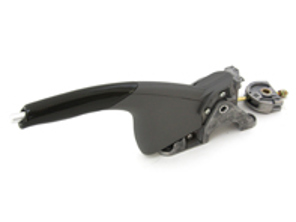 Handbrake in carbon and leather. Porsche 986 Boxster / 996 - 99642498002C50, 99642498002