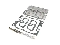 Camshaft Engine Lower Cover Kit - Alloy in Silver  Porsche 911 1968-89 - 93010511605, 90003101430, 90008400402, 93010519507