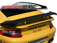 Spoiler superior trasero en Carbon SpeedArt BTR-XL. Porsche 997 turbo