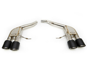 Fabspeed Rear Slip-on Sport Exhaust. Porsche Macan S / GTS  (2014-2018) - 95B253612AY, 95B253612QY, PAC253612A, 95B253600FY, 95B253611AY, 95B253611PY