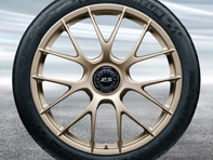 20'/21' 991.2 GT3 RS Magnesio, in oro bianco metallizzato (satinato-lucido) Cerchi in lega Original Porsche - 99104460339