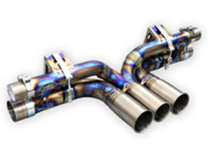 Sportuitlaat einddemper rechte pijp Porsche 911 GT3 GT3 RS en 911 R - 99711102792, 99711102799, 99111102790 - TSPO991GT317.001.T