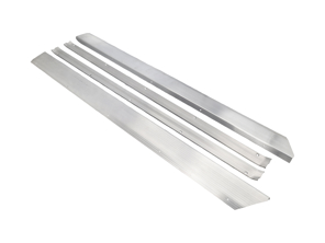 Ensemble de protections de bas de caisse de seuil de porte FINITION FRAISÉE. Porsche 911 1965-73 - 90155111550, 90155111650 - IA.008.003