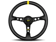 Momo mod.07 steering wheel - black leather - M11111811312L, M11111811312R