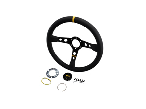 Momo mod.07 Lenkrad - schwarzes Leder - M11111811312L, M11111811312R