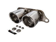 Akrapovic Set terminali di scarico in titanio per Porsche 911 (997) GT3 / RS / 991 (911) GT3 - 99111125390, 99111125393, 99111125391, 99111125392, 99711125390, 99711125393