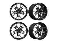 Turbo DC alloy wheel set from Ninemeister. Porsche 964 / 993 / 996 / 997 / 991 / 992 / 986 / 987 / 981 / 718 - wheels, 9MTDC18, 9MTDC19, 9MTDC20, 9MTDC21
