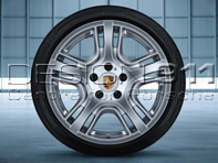 19' Panamera Design Lichtmetalen Velgen & Banden Origineel Porsche - 97004460204, 97004460224, 97004460284