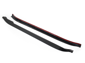 Zijdorpels / skirts, in koolstofvezel. Porsche 992.1 - 992854886OK1, 992854886NOK1, 992854886DOK1, 992854885OK1, 992854885NOK1, 992854885DOK1