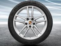 Cerchi in lega da 20' Cayenne Sport e pneumatici estivi Porsche originali - 9Y0044660C