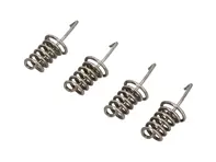 Jeu de 4 ressorts de tension longs pour mâchoires de frein à main. Porsche 987 / 987C / 997 - 99735274101