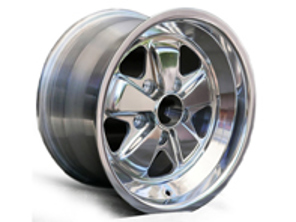 Cerchi in lega stile Fuchs Ultralite Chrome da 16' 9.0J ET15 per auto Porsche
