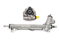 Steering rack and power steering pump set. Porsche 986 Boxster / 996 Carrera RHD (Right Hand drive) - 411091500322, 99631405002, 99631405003, 99631402004, 99631402005, 99731402000, 99634701210, 99634701208, 99634701205, 96347012087, 99634701204, 99634701207, 99634701206