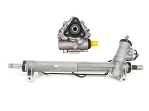Steering rack and power steering pump set. Porsche 986 Boxster / 996 Carrera RHD (Right Hand drive) - 411091500322, 99631405002, 99631405003, 99631402004, 99631402005, 99731402000, 99634701210, 99634701208, 99634701205, 96347012087, 99634701204, 99634701207, 99634701206
