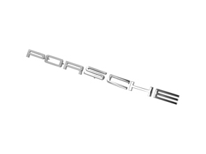 P O R S C H E - Stemma cromato. Porsche 911 1966-73 - 901.559.301.23, 90155930123, 901.559.301.22, 90155930122, 90155930123