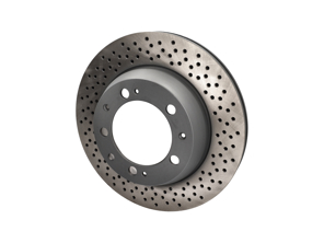 Brake disc rotor, Rear. Porsche 993 (OE Part No 99335204102) - 99335204102, 205811C