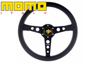 Steering wheel prototipo - black / black leather - Momo - M11111525211R