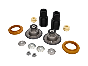 Rear Shock Absorber Top Mount & Overhaul Kit. Porsche 987.2 Boxster 2009-12 With PASM - 99734310701, 98733305900, 98733350900, 98733350901, 98133350401, 98633350501, 99908464501, 99734310700, 98733330100