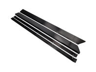 Türschwellenschutz Set SCHWARZ. Porsche 911 1965-73 - 90155111550, 90155111650 - IA.008.002