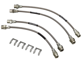 Stainless steel brake hoses. Porsche 911 73-89 - DHK475