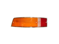 Lente indicatore posteriore con bordo cromato. Porsche 911 - 91163192303, 91163192403, 1695350580, 14968/S, 14968D - 14968/S, 14968D, 1695350570, 1695350580