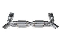 Fabspeed Supersport 70mm X- Pipe Exhaust System. Porsche 997 GT2 2008-2009 - FS.POR.997GT2.SSX