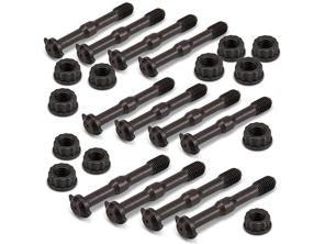 Bullone e bulloni dell'asta di collegamento. Porsche 911 / 911Turbo / 964 - 96410317600, 96410317605, 99310317402