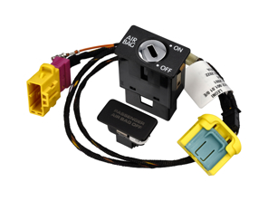 Passenger Air Bag Deactivation Wire Set And Switch. Porsche 987 / 987.2 / 997 / 997.2 2005-13 - 99761290101, 99761290100