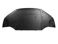 Bandeja inferior delantera de fibra de carbono para la carga aerodinámica. Porsche 718 Cayman GT4 RS - 99150460109, 99150460107