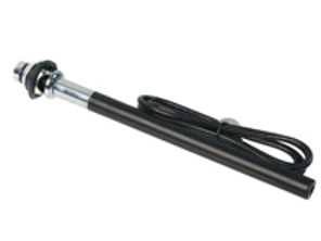 Universal manual antenna assembly with chrome mast. Porsche - 477035503A, 94464510100 - URO-014183, 1600900300