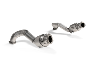 Akrapovic Verbindungsrohrsatz (Titan). Porsche 718 Cayman GT4 RS / Boxster Spyder RS - L-PO/T/17, 9GT254350B, 9GT254350C, 9GT254351B, 9GT254351C - L-PO/T/17
