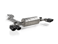 Linea Akrapovic Evolution (Titanio). Porsche Cayenne / E-Hybrid / S E-Hybrid / Coupé (536.2) - OPF/GPF 2024>> - S-PO/T/3H, PAB253609D - S-PO/T/3H