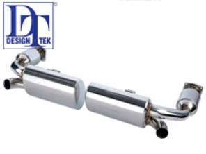 Sportauspuff Porsche 996 Turbo mit 200 SPORTS CELL CATS -DesignTek - 125949, 55-PS103, 99611102775, 99611102776, 99611198775, 99611198777