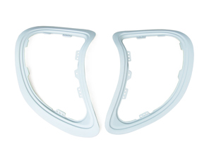 Outer Surround Insert for Turbo Look Side Air Vents Porsche 996 - 99650436101G2X, 99650436201G2X