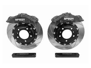 Kit de freno delantero AP Racing con pinzas y discos de 6 pistones. Porsche 987 Boxster S / Cayman S - 99635140501, 99635140601, 99635142511, 99635142611 - 9M987APF