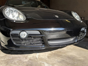 Kit treillis métallique pour calandre latérale de pare-chocs avant. Porsche 987 Gen 1 Caïman