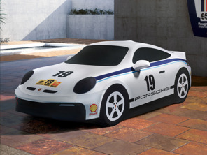 Indoor autohoes "Rally 1974". Porsche 992 Dakar - 99204401272