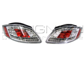 LED-Upgrade-Blinkereinheiten hinten. Klarer Techno Porsche 987 Boxster / 987C Cayman - 98763144410