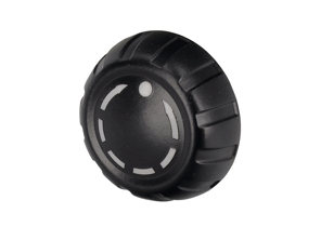 Manopola rotativa DESTRA per controllo radio. Porsche 987.1 Boxster / 987C.1 Cayman / 997.1 - 95564295200, 99764220200A05, 99764220201A05