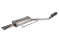 Scarico posteriore, stile originale, acciaio inossidabile, con terminale lucidato Porsche 924 2.0L 1976-88 - 92.403S, 92403S, 1620608300, 477253125K, 477253125, 477253125S - 1620608300