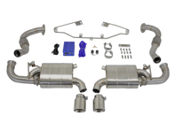 Auspufftopf / Schalldämpfer Sport VALVETRONIC DesignTek für Porsche 981 Boxster & Cayman 2012-2016 - 98104420003, 98104420001, 98104420002, 9810442000
