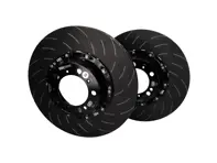 EBC Racing Two-piece floating Rear SLOTTED Brake Discs for Porsche - 38007063, 38007064, 99135140581, 99135140681, 99135140682 - SG2F012