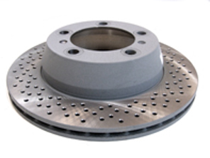 Brake disc rotor Rear. Porsche Boxster 987/981/982 / Cayman 987C/981C/982C (Standard Coat Z) - 460.1570.20, 98735240101 - 460.1570.20