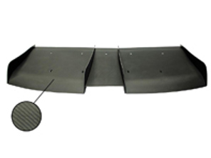 Diffusore paraurti posteriore in fibra di carbonio. Porsche 987 Cayman